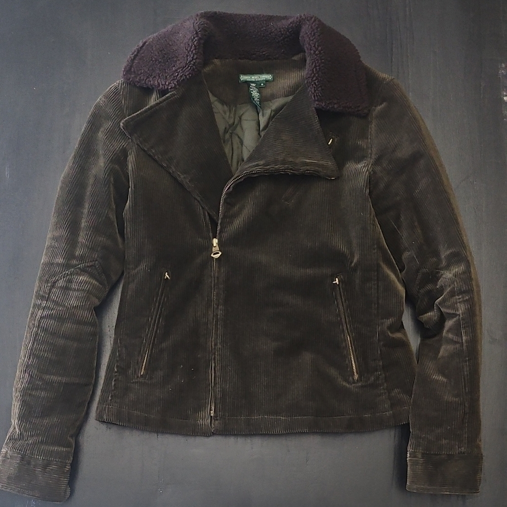 Ralph Lauren Dark Brown Corduroy Jacket